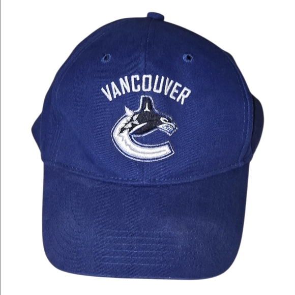 NHL Other - NHL Blue Cap with Logo Vancouver